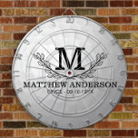 Personalised Golf Ball Pattern Name Monogram Age Dartboard<br><div class="desc">Personalised golf ball pattern name monogram age could be a great design for you as well as it can be a great gift for your golfer friend or family members or other people.</div>