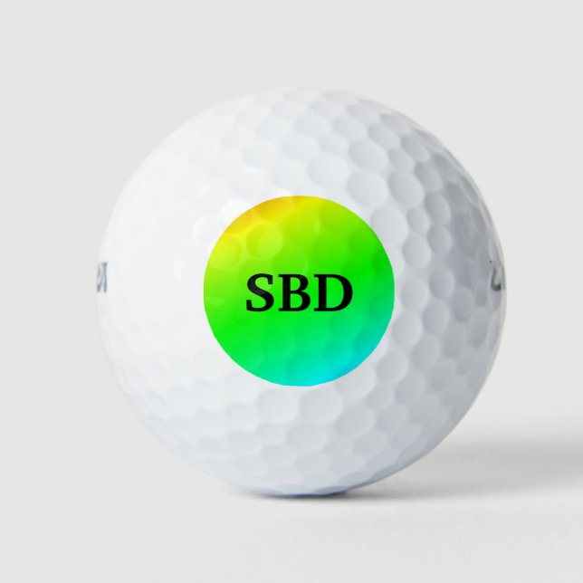 Personalised Golf Balls (Front)