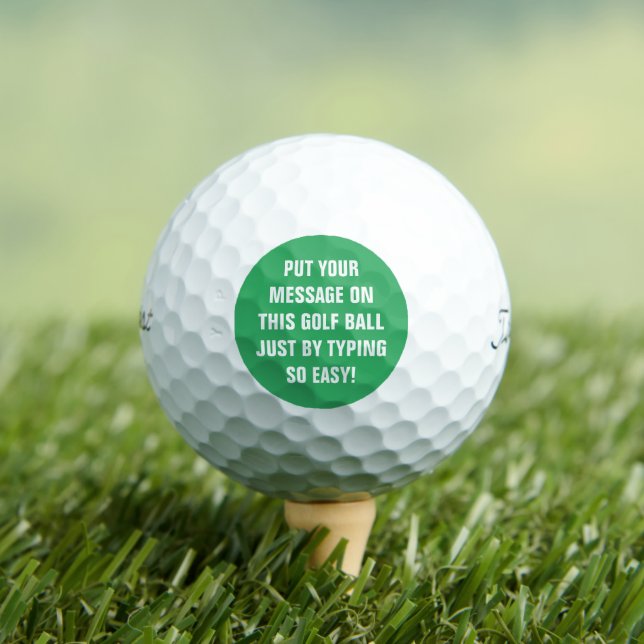 Personalised Golf Balls (Insitu Tee)