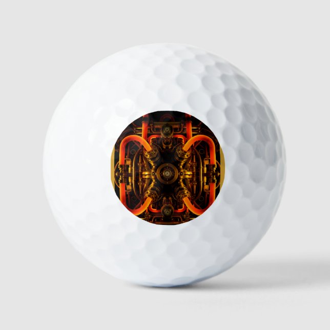 Personalised Golf Balls – Custom Text or Logo (Front)