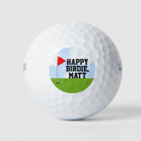 Personalised Golf Birthday Collectable