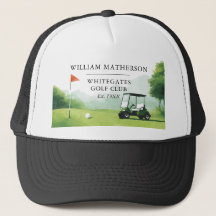 Personalised Golf Buggy Club Name