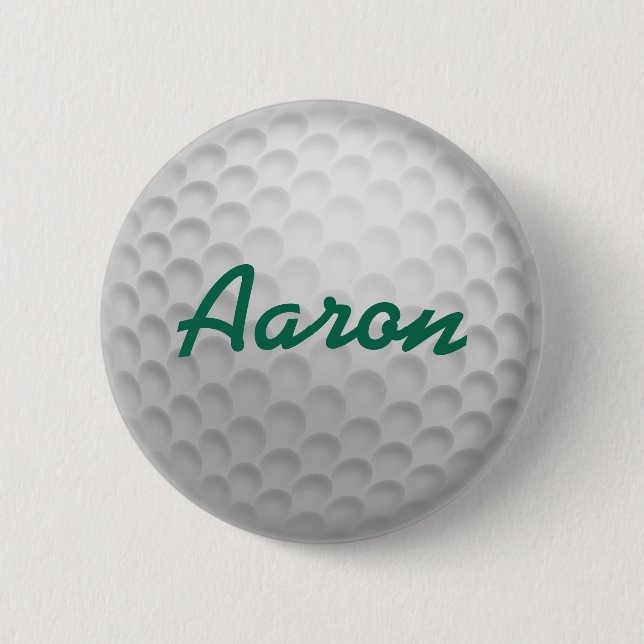 Personalised Golf Button (Front)