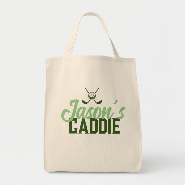 Personalised Golf Caddie Tote | Your Name Here (Front)