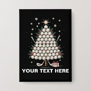 Personalised Golf Christmas Tree Equipment Family