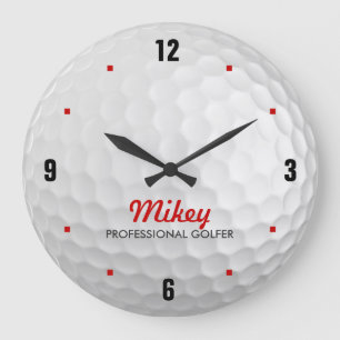 Personalised Golf Clock