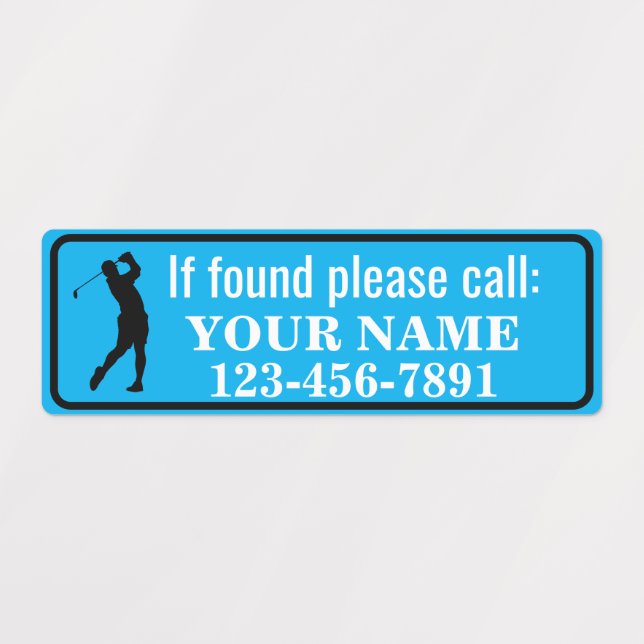 Personalised Golf Club (Design 2)