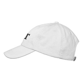 Personalised Golf Club Classic Simple White Hat
