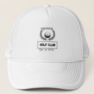Personalised Golf Club Name Classic Hat 2026