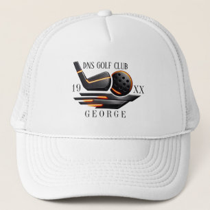 Personalised Golf Club Name Classic Trucker Hat