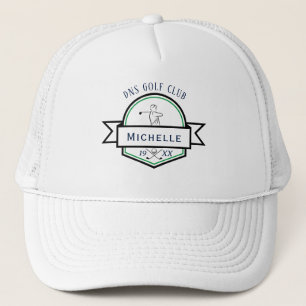 Personalised Golf Club Name Classic Trucker Hat