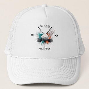 Personalised Golf Club Name Custom  Hat  2026