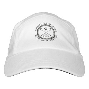 personalised golf hats