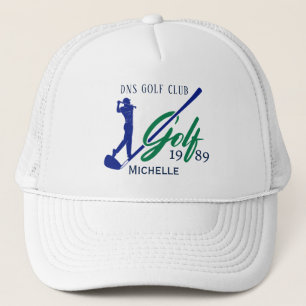 Personalised Golf Club Name Trucker Hat