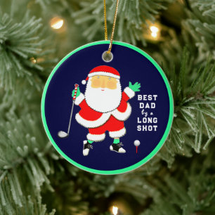 Personalised Golf Collectable Ceramic Ornament