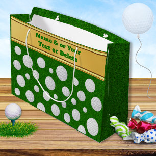 Personalised, Golf Gift Bag, Golf Balls  Large Gift Bag