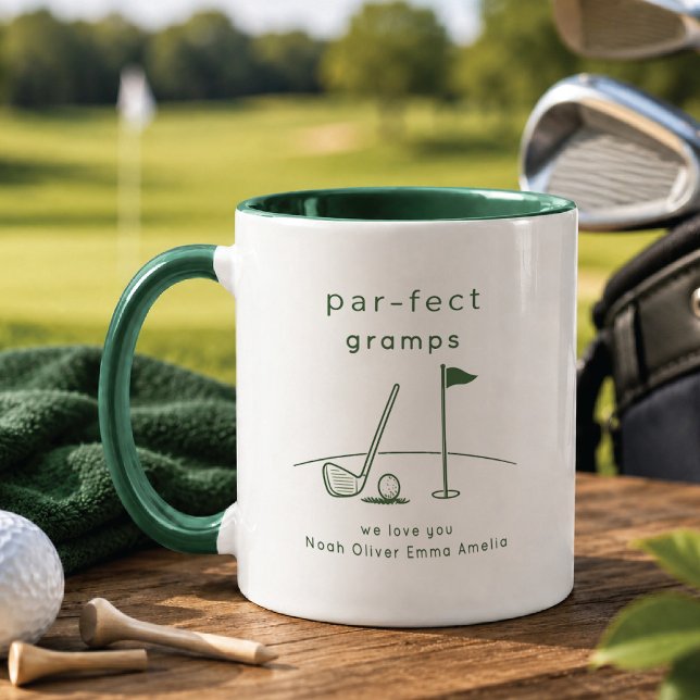 Personalised Golf Gramps Mug Custom Gift (Creator Uploaded)