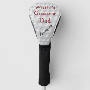 Personalised Golf Head Covers World's Greatest Dad