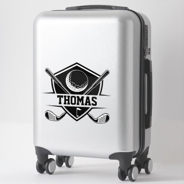 Personalised Golf Lover (Suitcase)