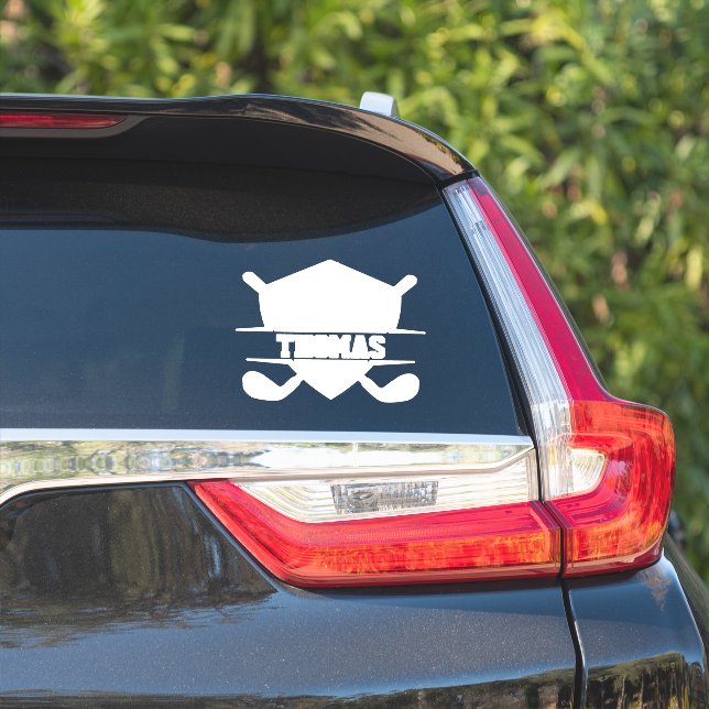 Personalised Golf Lover (Car Side)