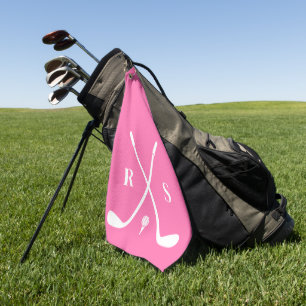 Personalised Golf Lover Gift For Him Custom Towel