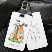 Personalised Golf Monogram