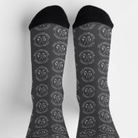 Personalised Golf Monogram Pattern grey