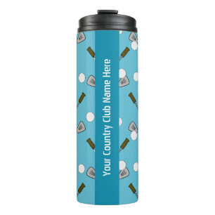 Personalised Golf-Themed Thermal Tumbler – Custom