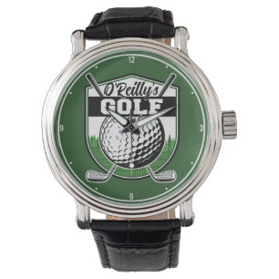Personalised Golfer Player Pro Golf Country Club Watch