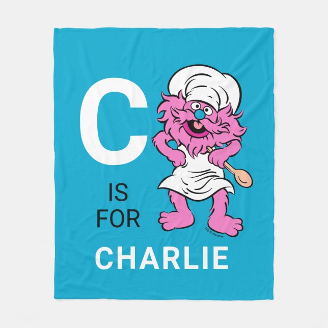 Personalised Gonger Fleece Blanket (Front)