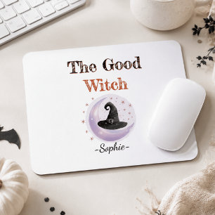 Personalised Good Witch Halloween Mousepad
