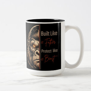 Personalised Gorilla Dad Mug Custom Name Gift
