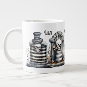 Personalised gothic couple mug