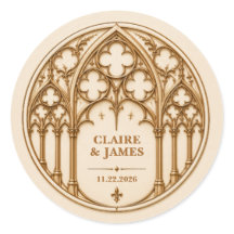 Personalised Gothic Revival Cathedral Wedding