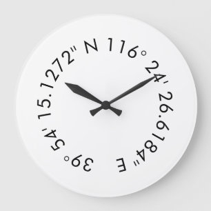 Personalised GPS clock