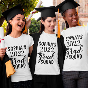 Personalised Grad Squad T-Shirt