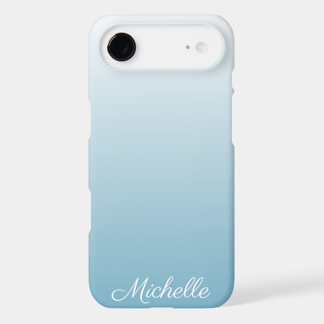 Personalised gradient ombre angel blue (Back)