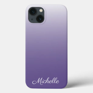 Personalised gradient ombre Ultra Violet Case-Mate iPhone 13 Case