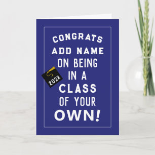 Personalised Graduation 2024 Card