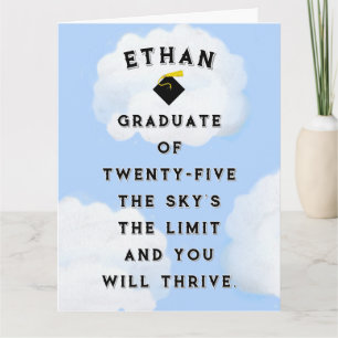 Personalised Graduation 2025 Card