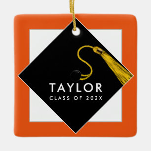Personalised Graduation 2025 Gift Metal Ornament