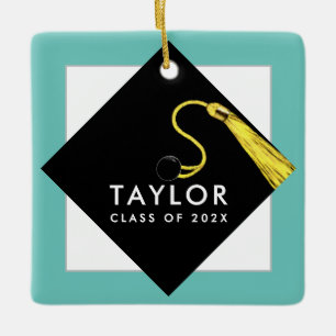 Personalised Graduation 2025 Gift Metal Ornament
