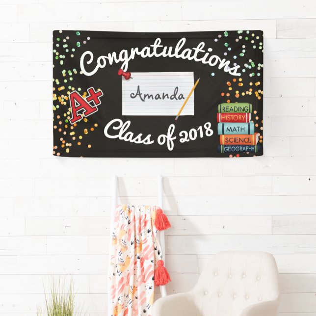 Personalised Graduation Banner (Insitu)