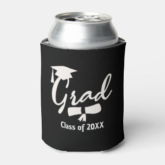 Personalised Graduation Beer Cooler, Custom Year  Can Cooler