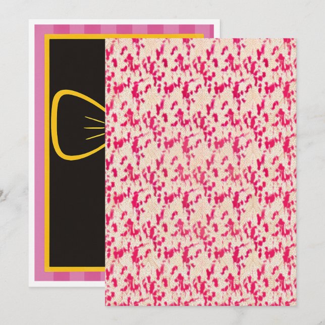 Personalised Graduation & Birthday Invitations Onl (Front/Back)