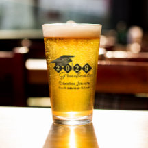 Personalised Graduation Black & Gold