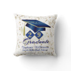 Personalised Graduation Blue & Gold Stars