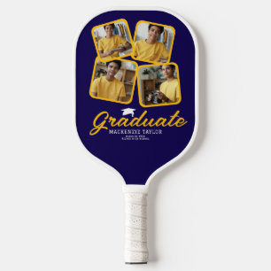 Personalised Graduation Class Of Photo and Text Pickleball Paddle