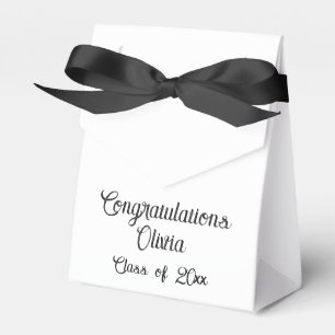 Personalised Graduation Favour Boxes