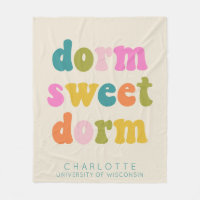 Personalised Graduation Gift Colourful Dorm Quote